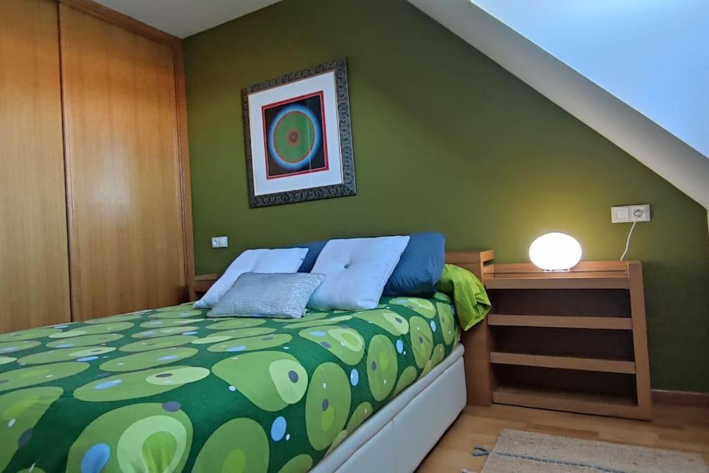 شقة Atico Mirador Del Naranco, Parking Gratuito, Wifi, Zona Residencial اوفيدو المظهر الخارجي الصورة