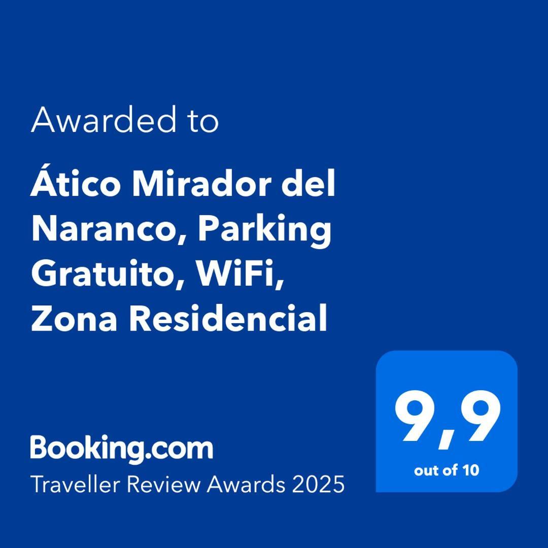 شقة Atico Mirador Del Naranco, Parking Gratuito, Wifi, Zona Residencial اوفيدو المظهر الخارجي الصورة